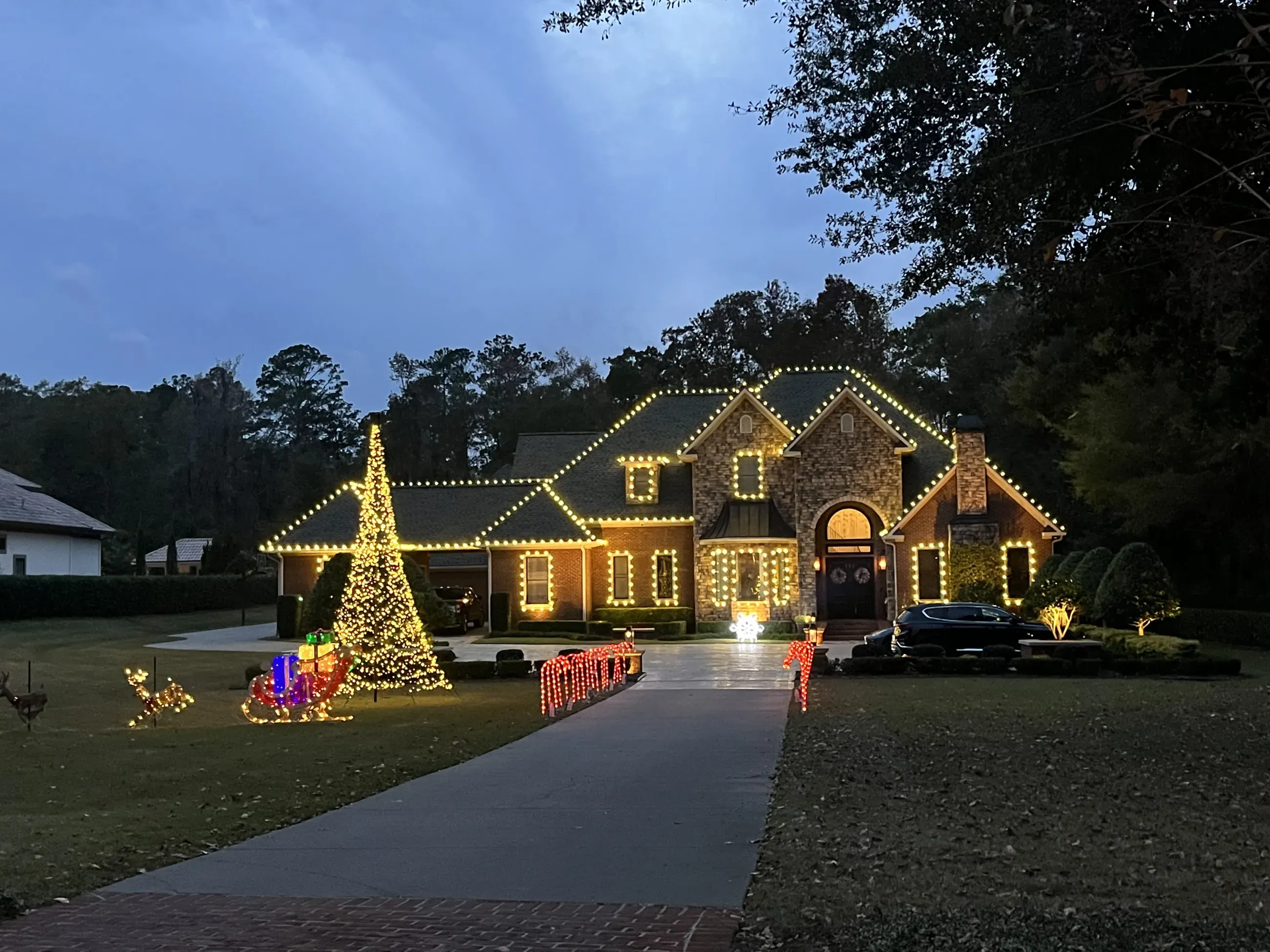 Christmas Lights Display
